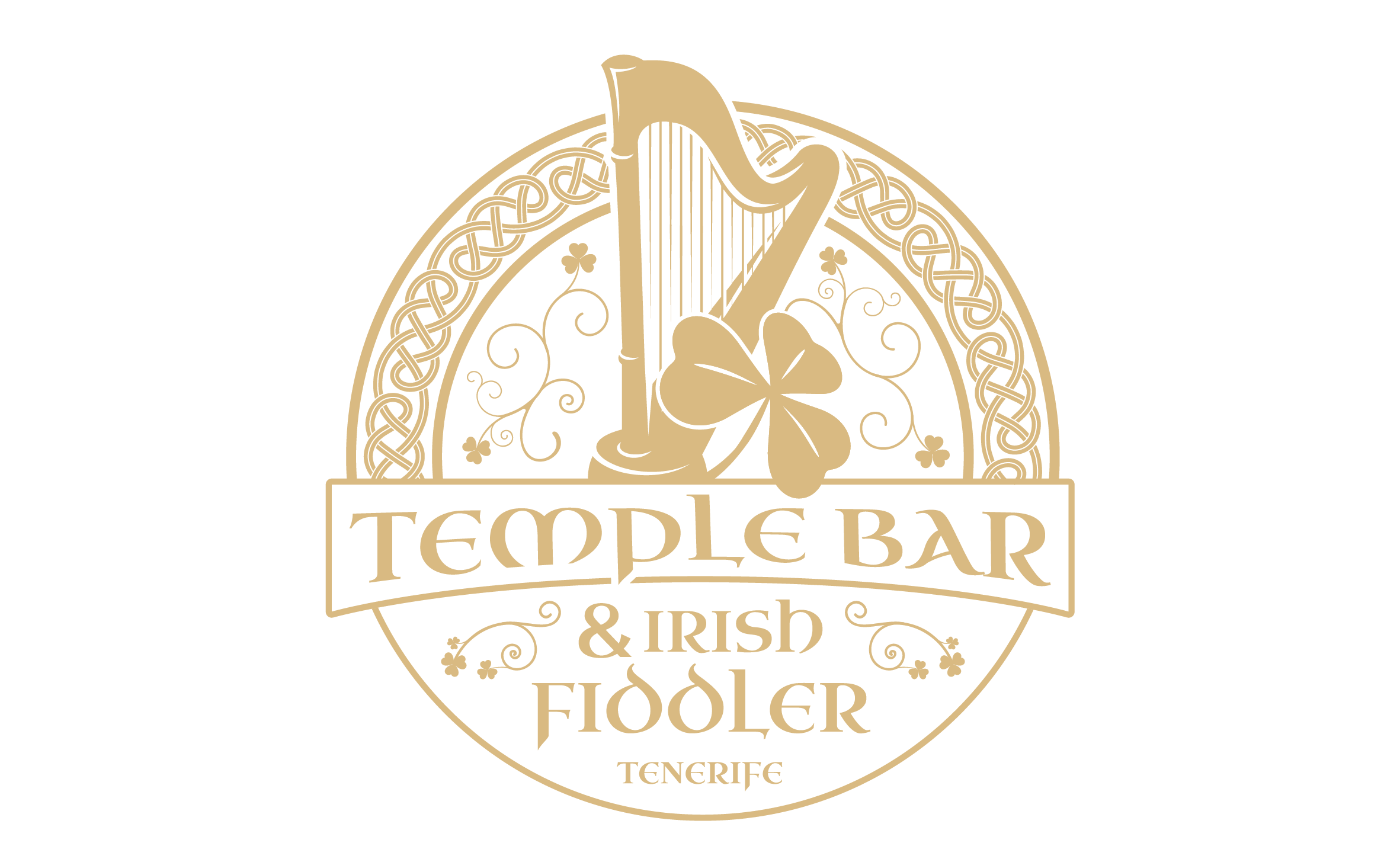 Logo de Temple Bar & Irish Fiddler Tenerife, pub irlandes en Tenerife