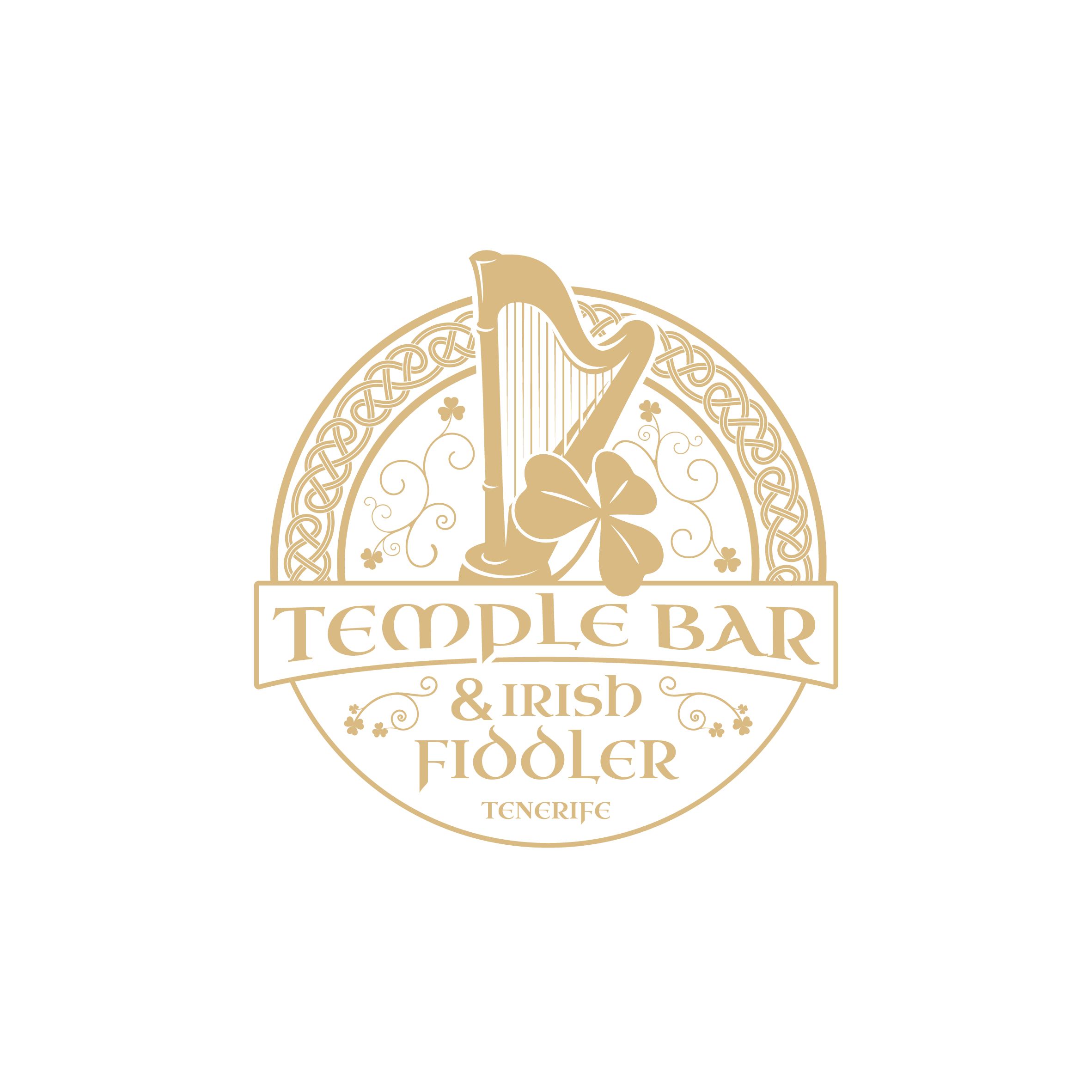 Logo de Temple Bar & Irish Fiddler Tenerife, pub irlandes en Tenerife